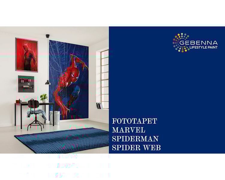 Fototapet Marvel Spiderman Spider web